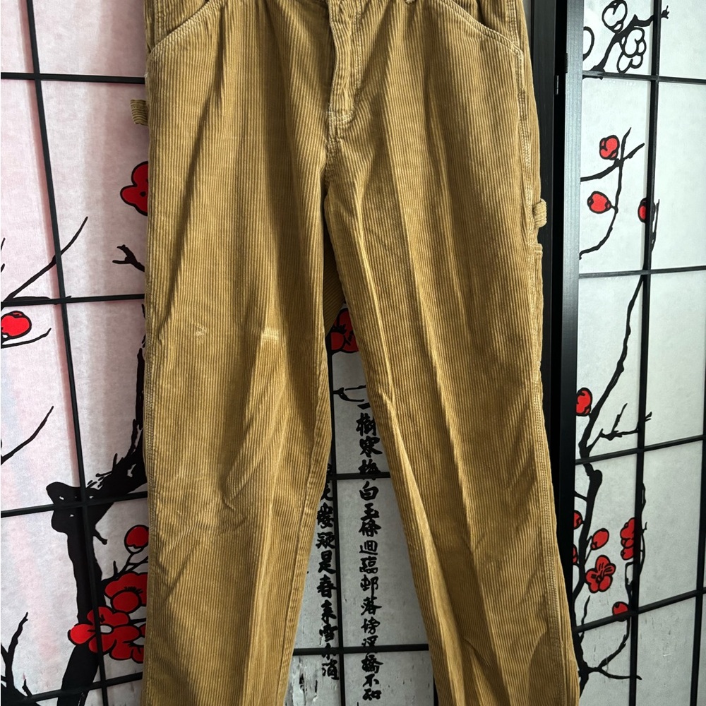 Men's Tan Corduroy Pants